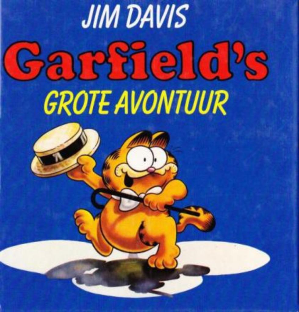 Garfield's Grote Avontuur, Collections, Enlèvement ou Envoi, Garfield, Utilisé, Livre ou Jeu