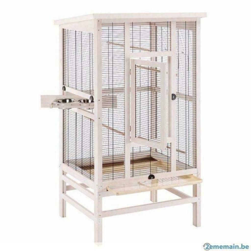 Voliere en bois voliere XXL QUALITE cage oiseau NEUF canari, Verzenden, Nieuw, Hout, Volière