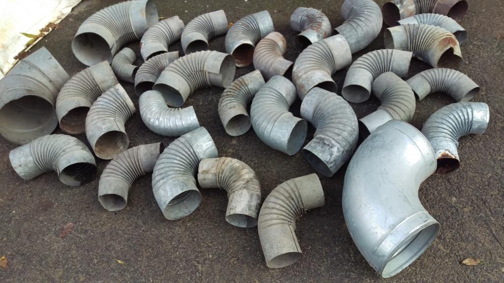 kachelbuizen,rozetten,bochten, Ophalen of Verzenden, Zo goed als nieuw, Kachel