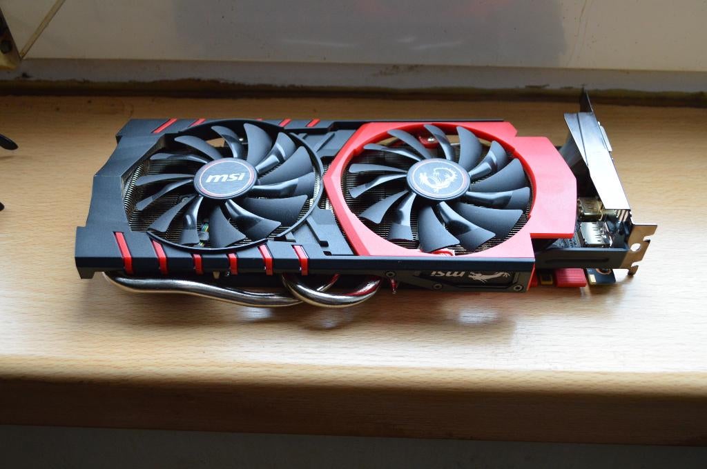 MSI Gforce GTX 970 4gb, Computers en Software, Videokaarten, Zo goed als nieuw, Nvidia, PCI-Express 3.1, GDDR5, HDMI, DisplayPort