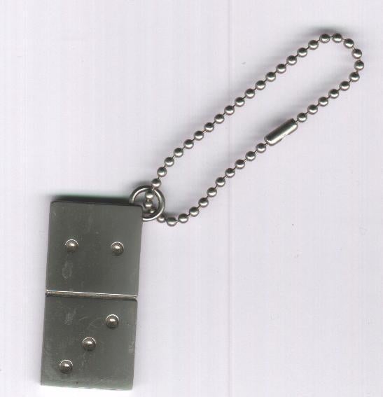 Sleutelhanger „Domino”, Ophalen of Verzenden, Zo goed als nieuw, Overige typen