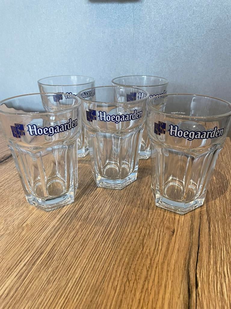 Glazen Hoegaarden, Ophalen, Nieuw, Glas, Glas of Glazen