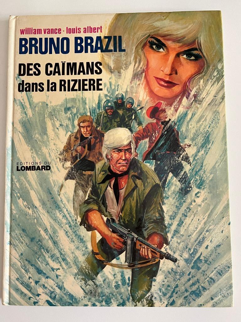 BD Bruno Brazil Des Caïmans dans la rizière, Livres, BD, Utilisé, Une BD, Enlèvement ou Envoi