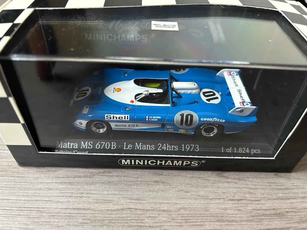 Matra MS670B Le Mans 1973 - 1/43 - Minichamps, Enlèvement, Neuf, Voiture, MiniChamps
