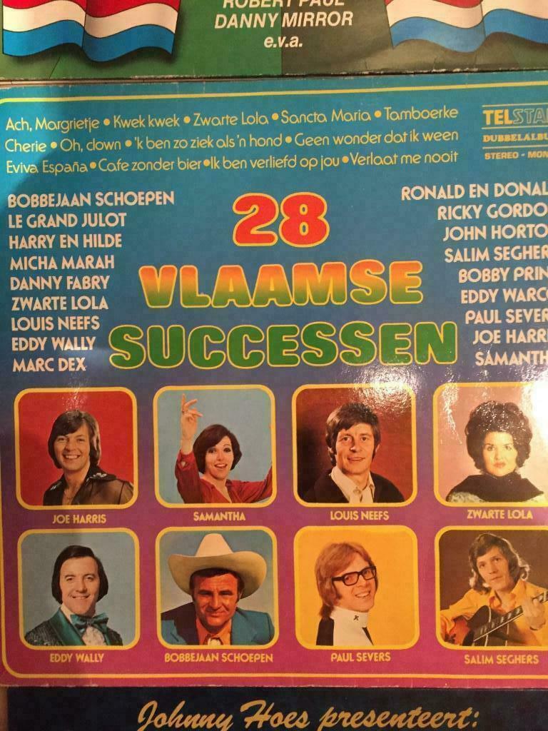 Dubbele LP  28 Vlaamse Successen, Enlèvement ou Envoi, Utilisé