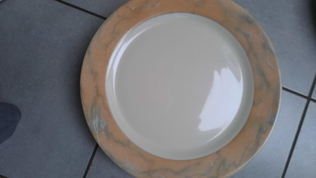 12 grote  ONDERZETBORDEN van ARCOPAL, Ophalen, Zo goed als nieuw, Bord(en)