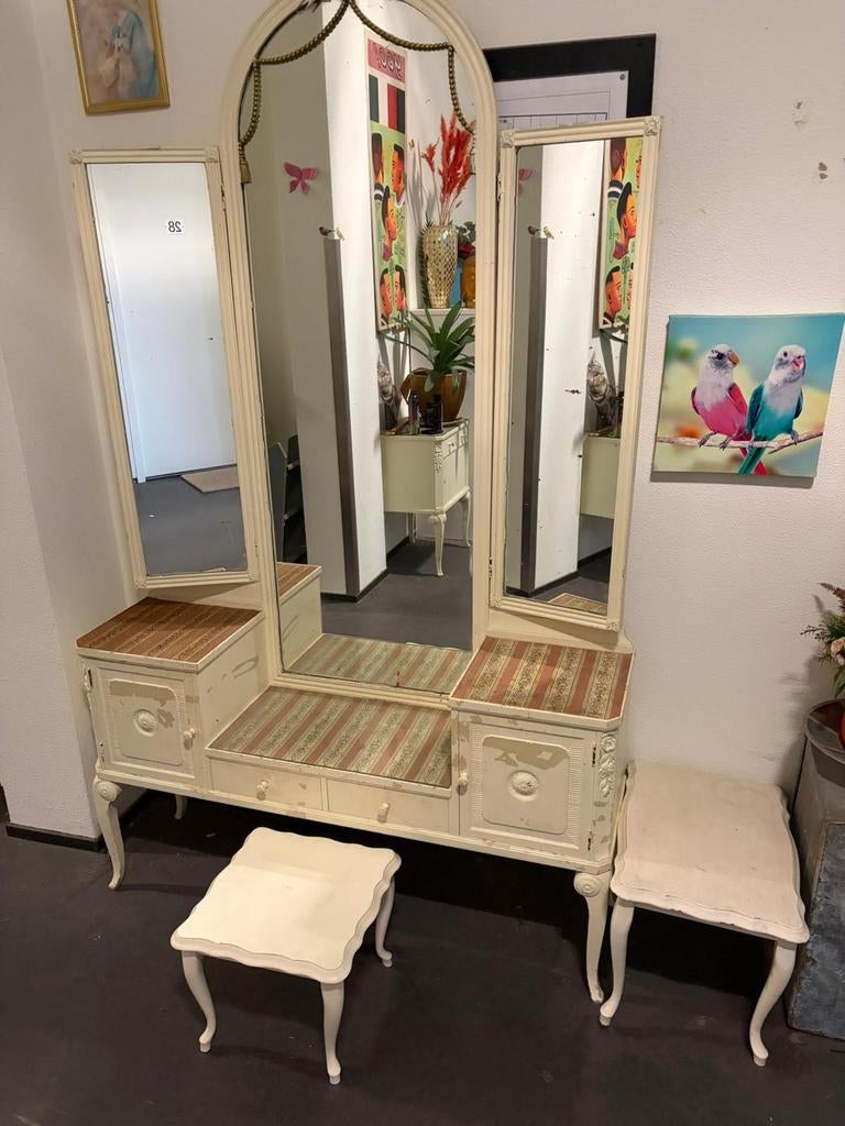 Vintage spiegelkast, Enlèvement