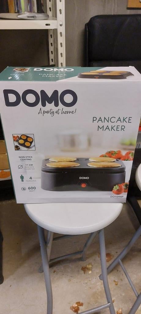 DOMO pannenkoekenmachine  / TEFAL raclette, Enlèvement, Comme neuf