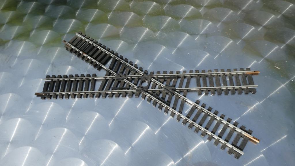 Lima 3041 Ho Crossing stalen rails 36 234 mm., Gebruikt, Verzenden, Rails, NS