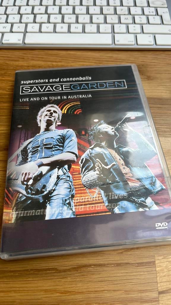 Savage Garden - Superstars and Cannonballs (Live DVD), Ophalen of Verzenden, Zo goed als nieuw