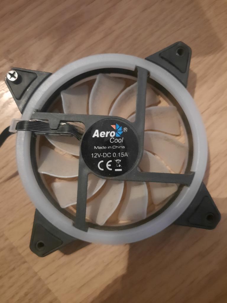 Aero en Gim RGB-ventilatorset, Ophalen of Verzenden, Gebruikt, Luchtkoeling