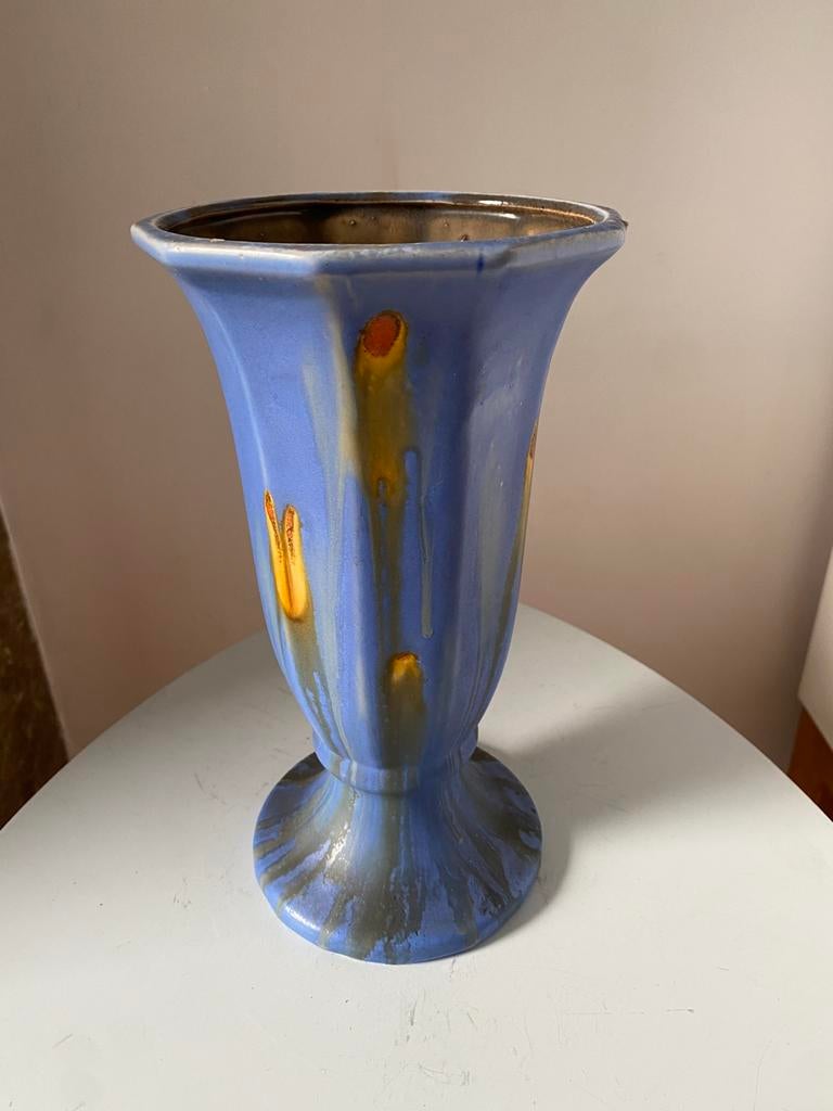 Thulin vintage art deco vaas, Ophalen of Verzenden