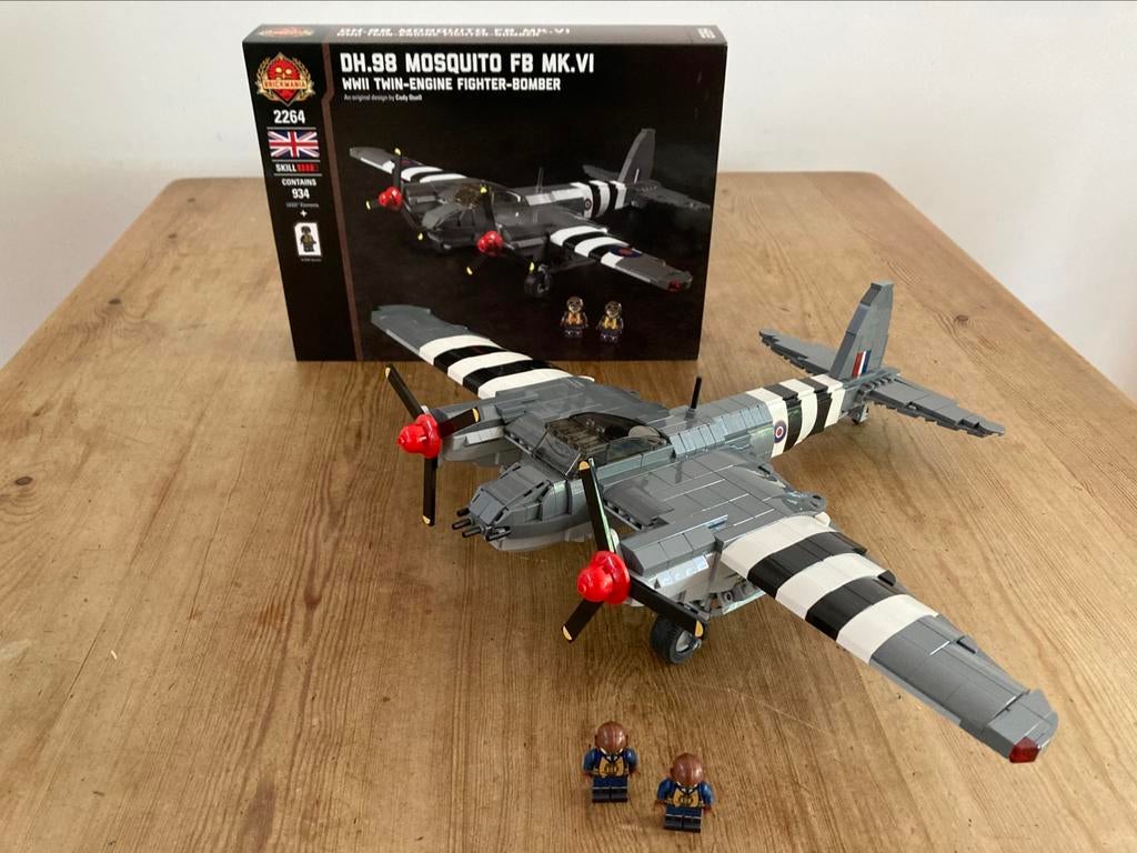 Brickmania 2264: DH.98 Mosquito FB MK.VI, Enlèvement ou Envoi, Comme neuf, Lego