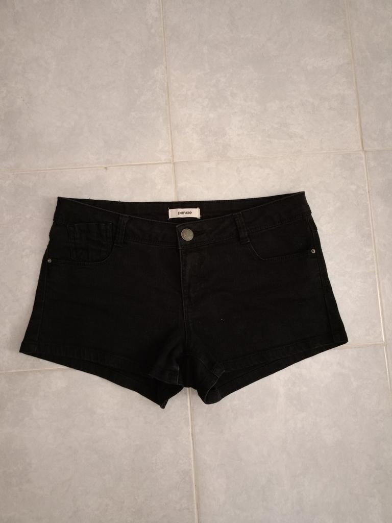 Spijkershorts, Kleding | Dames, Kort, Zwart, Ophalen of Verzenden, Zo goed als nieuw