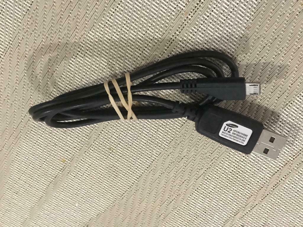 Câble d'origine U2 APCBU10BBE Micro USB Samsung, Enlèvement ou Envoi, Comme neuf, Samsung