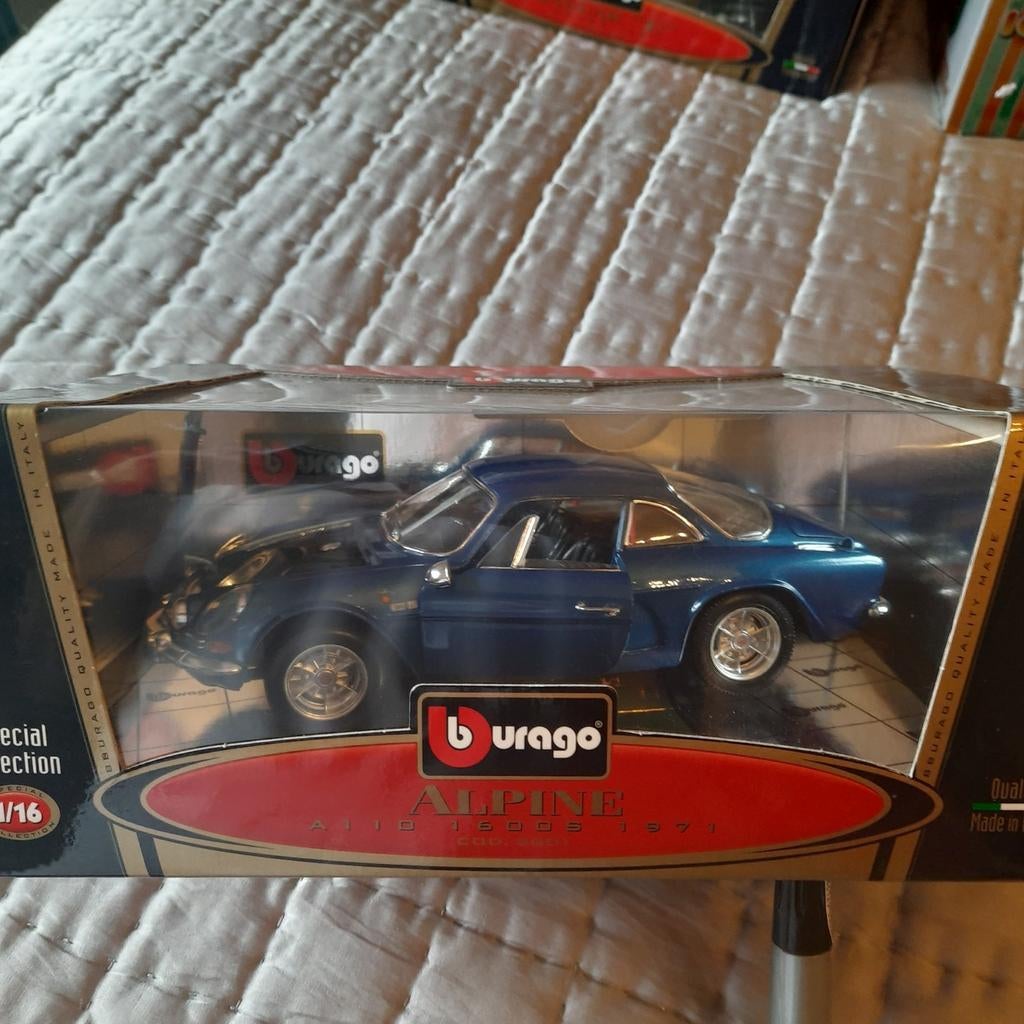 ALPINE A110 1600S 1971 *MIB* BbURAGO., Enlèvement, Neuf, Voiture, Burago