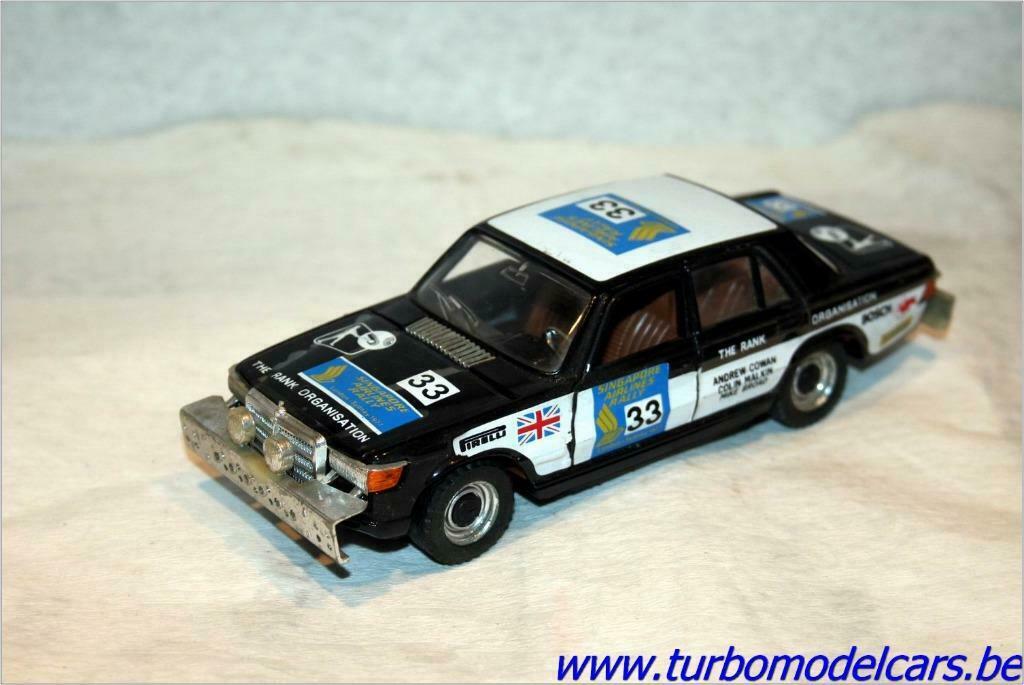 Mercedes-Benz 280 S W116 Rally 1/28 Mebetoys, Enlèvement ou Envoi, Neuf, Voiture, Autres marques