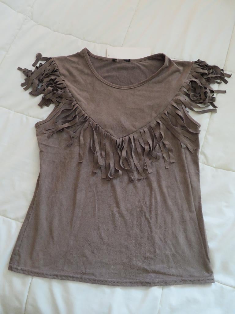 Déguisement t-shirt indien taille S, Enlèvement ou Envoi, Utilisé, 134 à 140, Fille