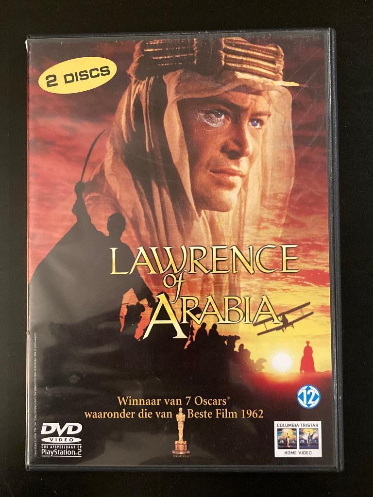 2 x DVD " LAWRENCE OF ARABIA " 7 Oscars, Vanaf 12 jaar, Verzenden, Gebruikt