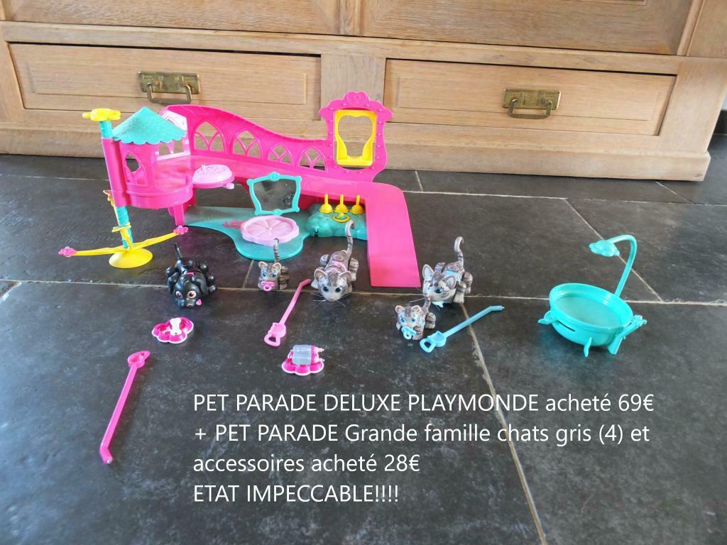 PET PARADE + PET FAMILY, Enlèvement, Comme neuf, Maison de poupées