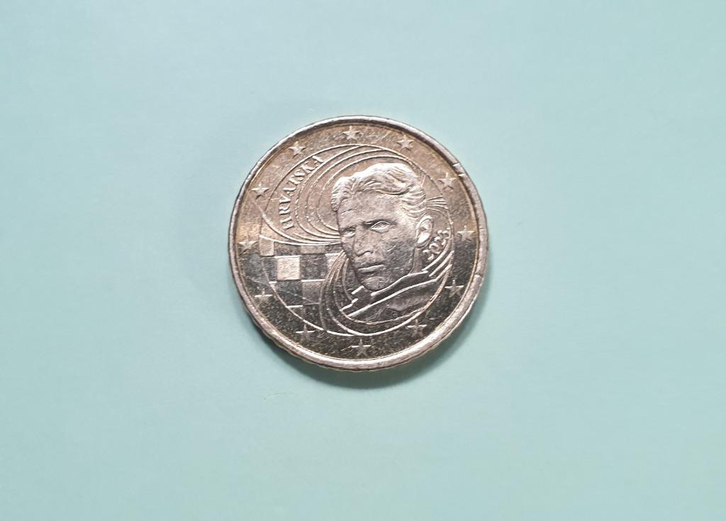 Pièce de 50 centimes Croatie 2023, Timbres & Monnaies, Enlèvement, 50 centimes