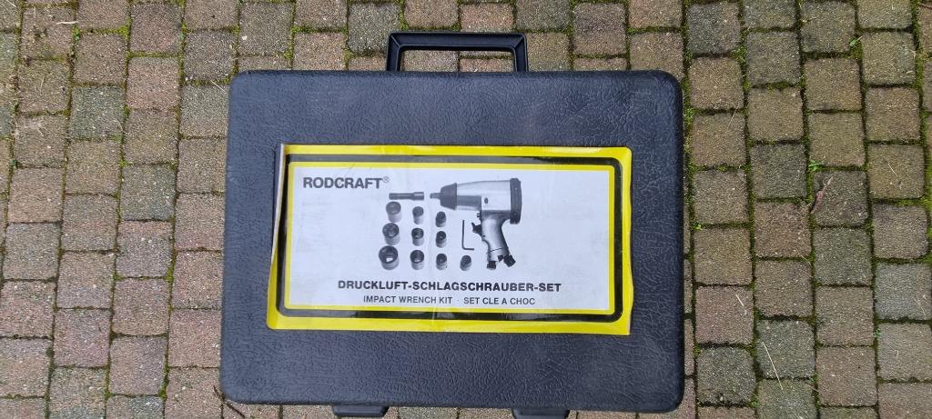 Rodcraft persluchtreiniger + koffer en stopcontacten, Auto diversen, Autogereedschap, Ophalen, Zo goed als nieuw