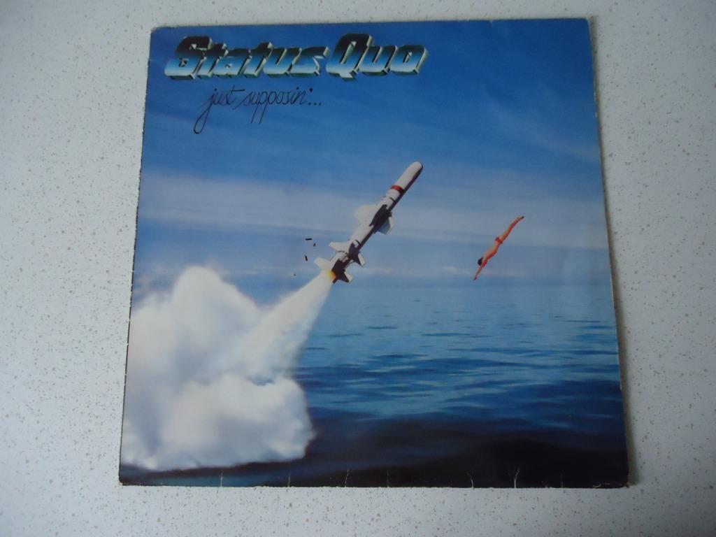 LP van "Status Quo" Just Supposin ... anno 1980., Enlèvement ou Envoi, Utilisé, 12 pouces
