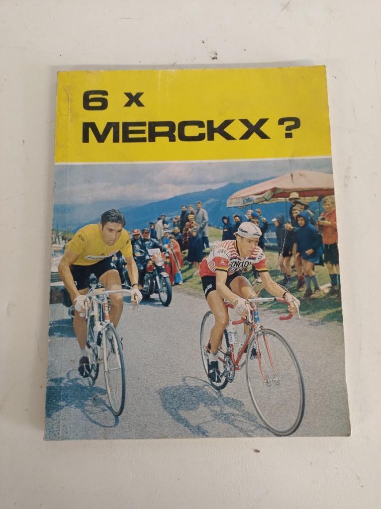 6 x Merckx? - Eddy Merckx voor de zesde maal?, Ophalen of Verzenden, Gebruikt