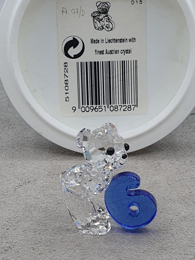 Swarovski Kris beer: Cijfer 6 - 5108728., Ophalen of Verzenden, Zo goed als nieuw