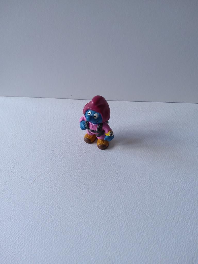 Schtroumpf Parachutiste, Enlèvement ou Envoi, Comme neuf, Poupée, Figurine ou Peluche