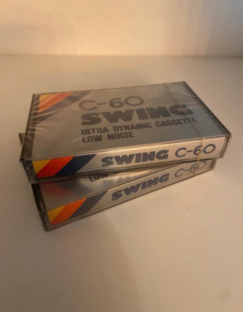 SWING C-60 2 tapes, Envoi, Neuf, dans son emballage, Vierge