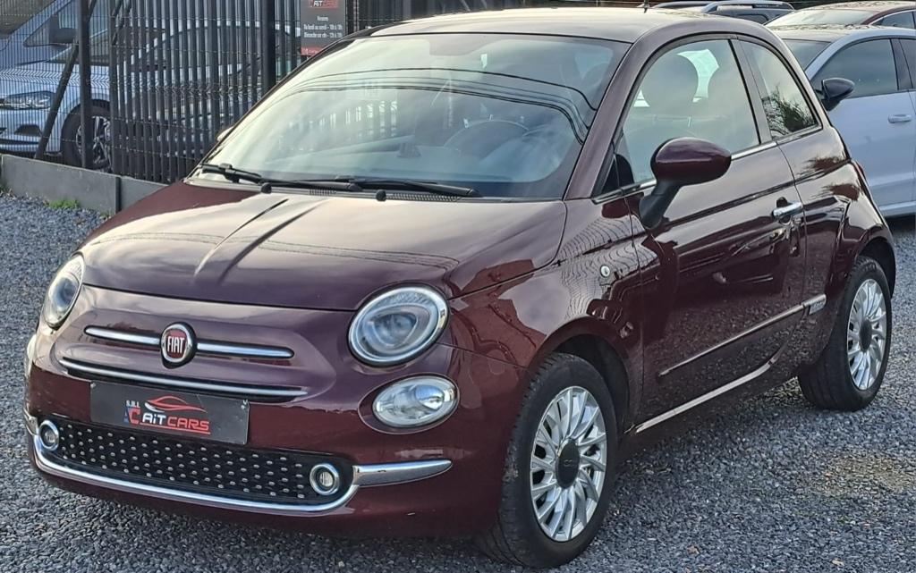 FIAT 500 1.2i LOUNGE GPS//TOIT PANO.//GARANTIE 12 MOIS, 1242 cm³, Achat, Euro 6, Entreprise