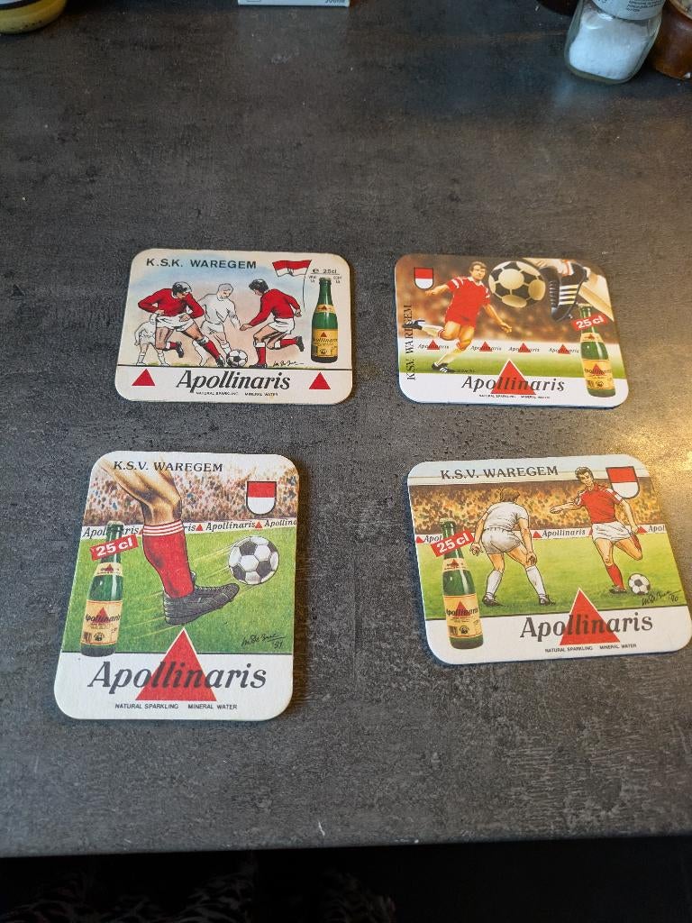 KSV Waregem, Verzamelen, Ophalen of Verzenden, Zo goed als nieuw, Viltje(s)
