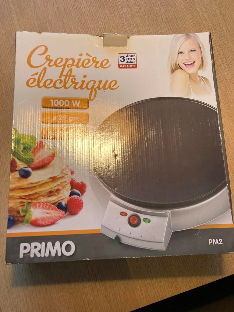 Crêpière électrique, Electroménager, Enlèvement, Utilisé