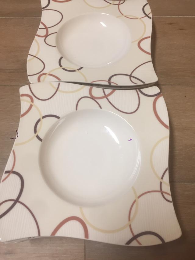 6 diepe villeroy&boch borden, Antiek en Kunst, Antiek | Servies los, Ophalen of Verzenden