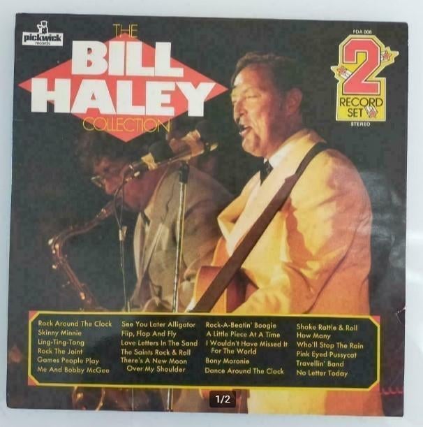 Vinyl 2LP Bill Haley Rock 'n Roll Pop Hits Fifties Sixties, Cd's en Dvd's, Ophalen of Verzenden, 12 inch, Rock-'n-Roll