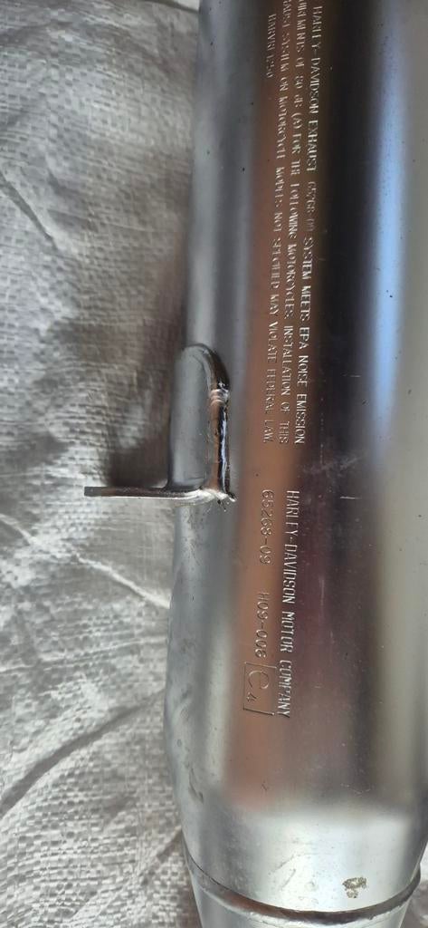 Orginele uitlaat harley Davidson vrscf muscle, Ophalen