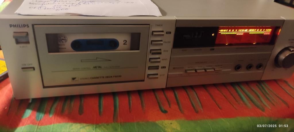 Deck K7 PHILIPS F6220, Enlèvement, Philips