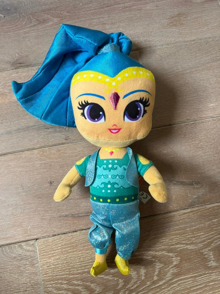 Shimmer en Shine knuffel van Nickelodeon, Kinderen en Baby's, Ophalen of Verzenden, Zo goed als nieuw, Overige typen