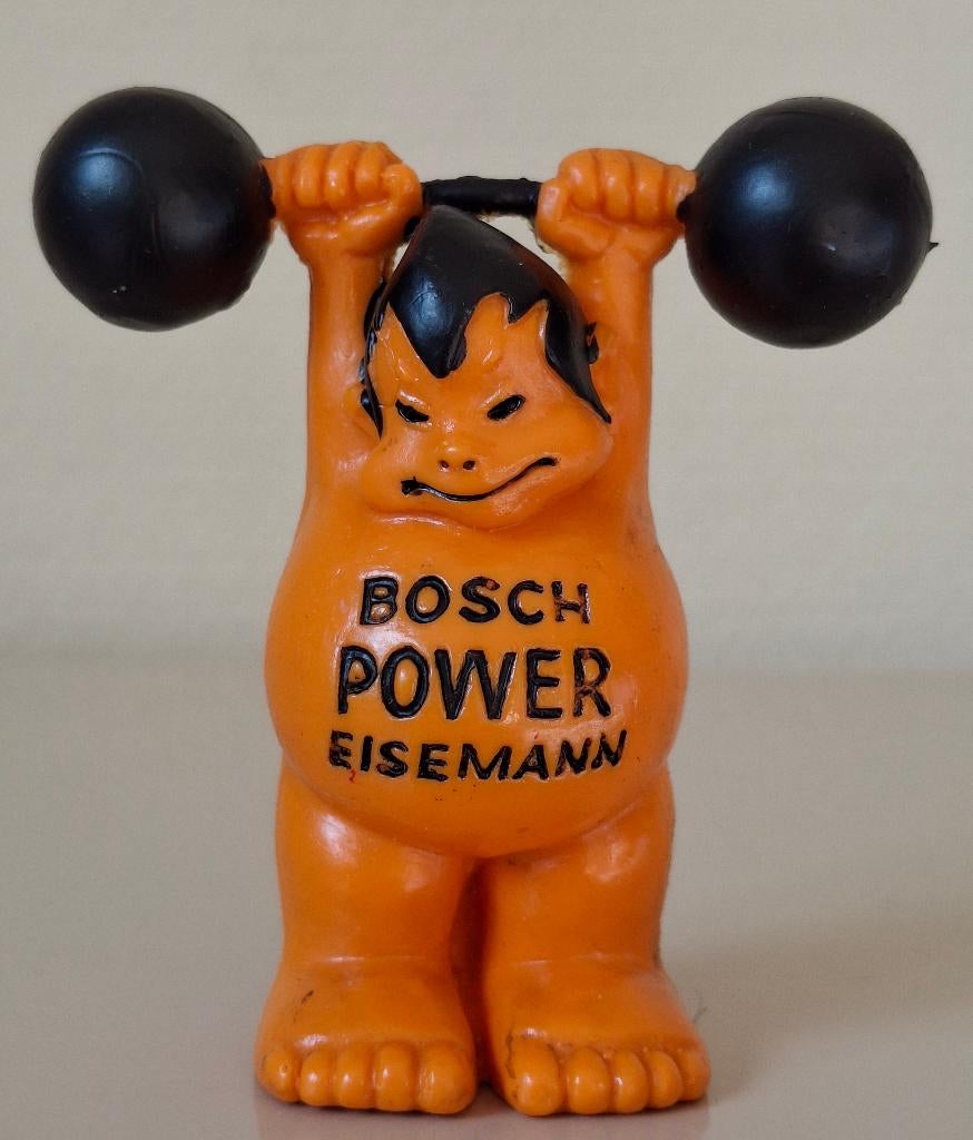 Vintage Reclamepopje Bosch Power Eisemann, Ophalen of Verzenden, Zo goed als nieuw