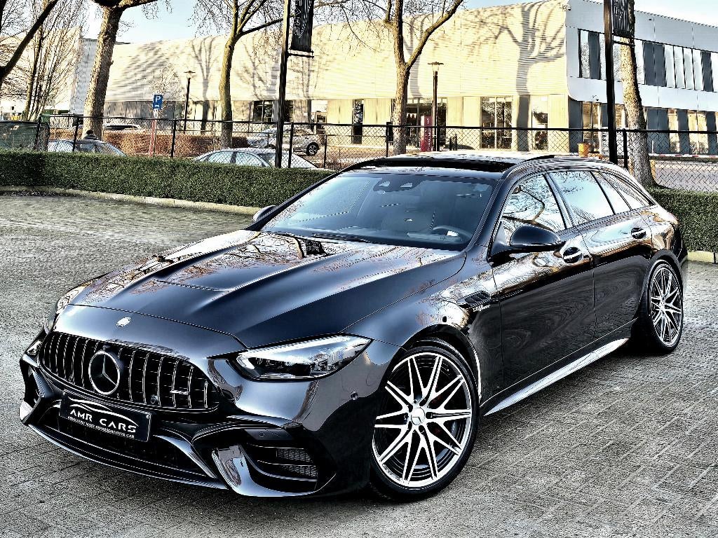 AMG C63 S E Performance - Als Nieuw!!, Auto's, Mercedes-Benz, Automaat, 500 kW, USB, Leder
