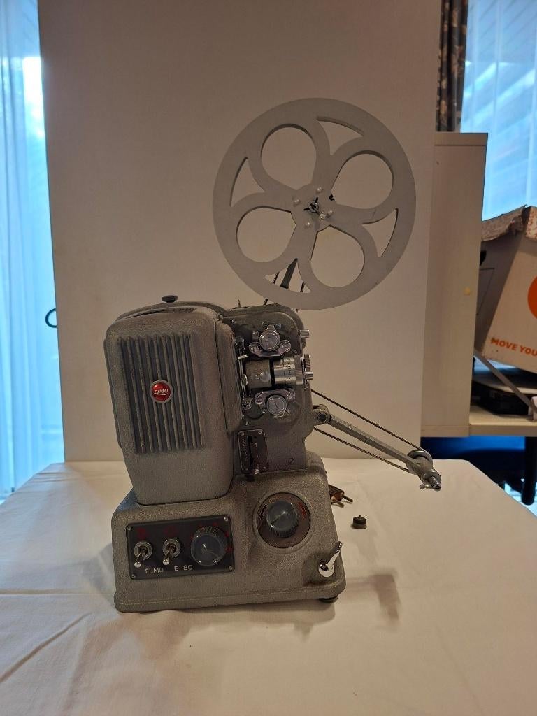 Projector 8mm ELMO E-80, Ophalen of Verzenden, 1940 tot 1960, Projector