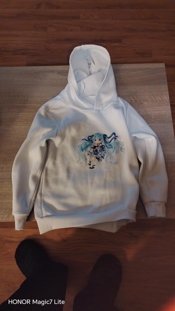 Miku 130 witte trui voor meisjes, Ophalen of Verzenden, Meisje