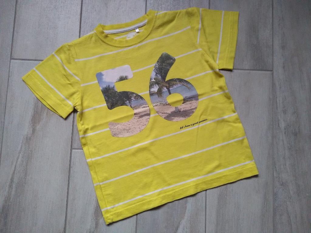 ★ M110 - T-Shirt summer, Kinderen en Baby's, Kinderkleding | Maat 110, Gebruikt, Ophalen of Verzenden, Shirt of Longsleeve, JBC.