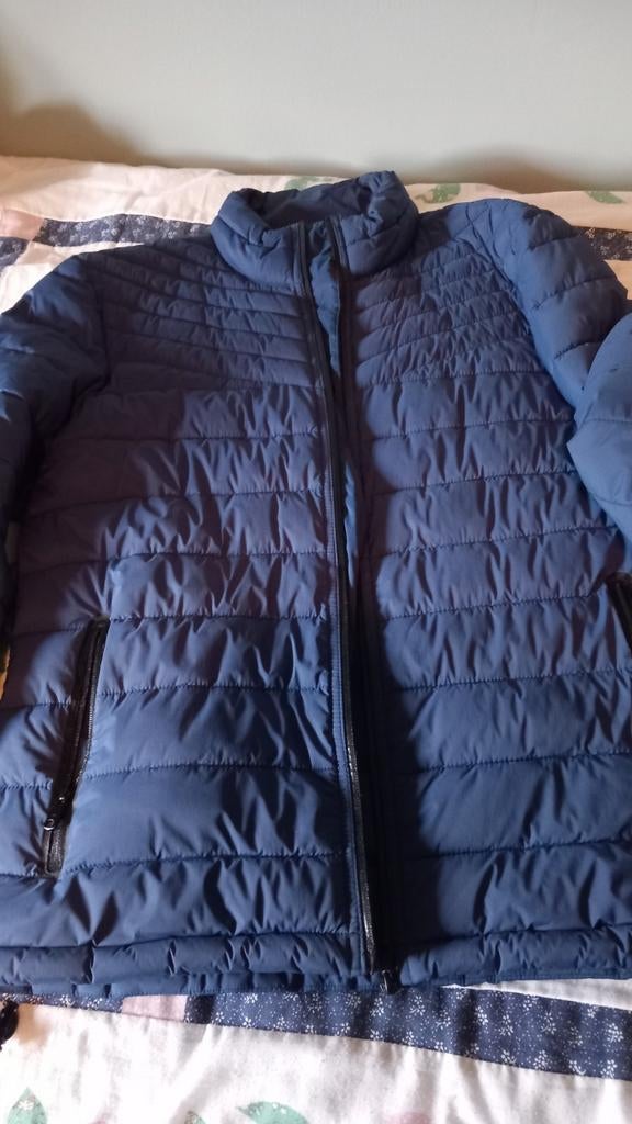 Herenjas winter gewatteerd, Ophalen, Zo goed als nieuw, Blauw