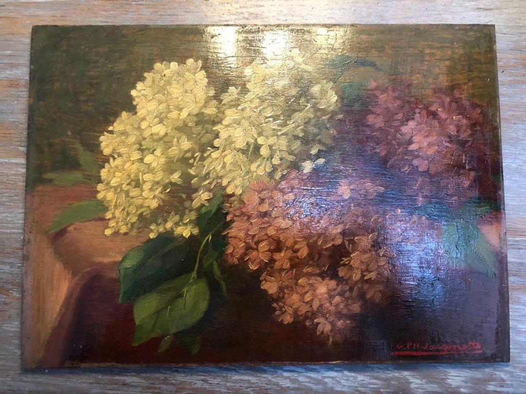 JACQMOTTE Georges Philippe (1876 - 1949) -Olie op hout, Antiek en Kunst, Kunst | Schilderijen | Klassiek, Ophalen of Verzenden