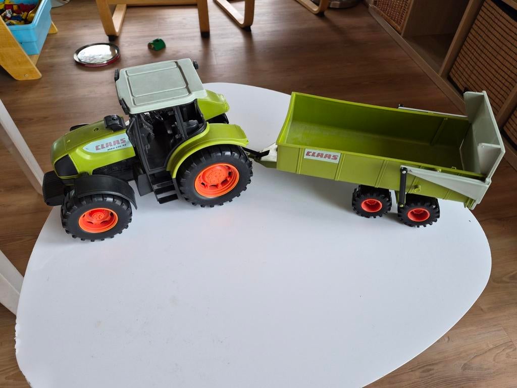 Tractor Klaas, Ophalen