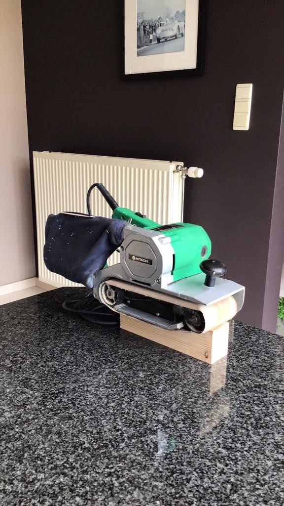 Vlak schuurmachine, Doe-het-zelf en Bouw, Ophalen, Zo goed als nieuw