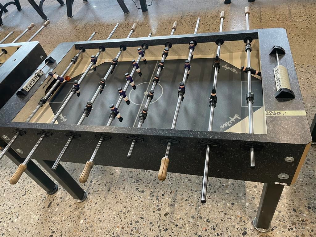Tafelvoetbal / voetbaltafel / kickertafel Jupiter Homestar, Ophalen of Verzenden, Gebruikt