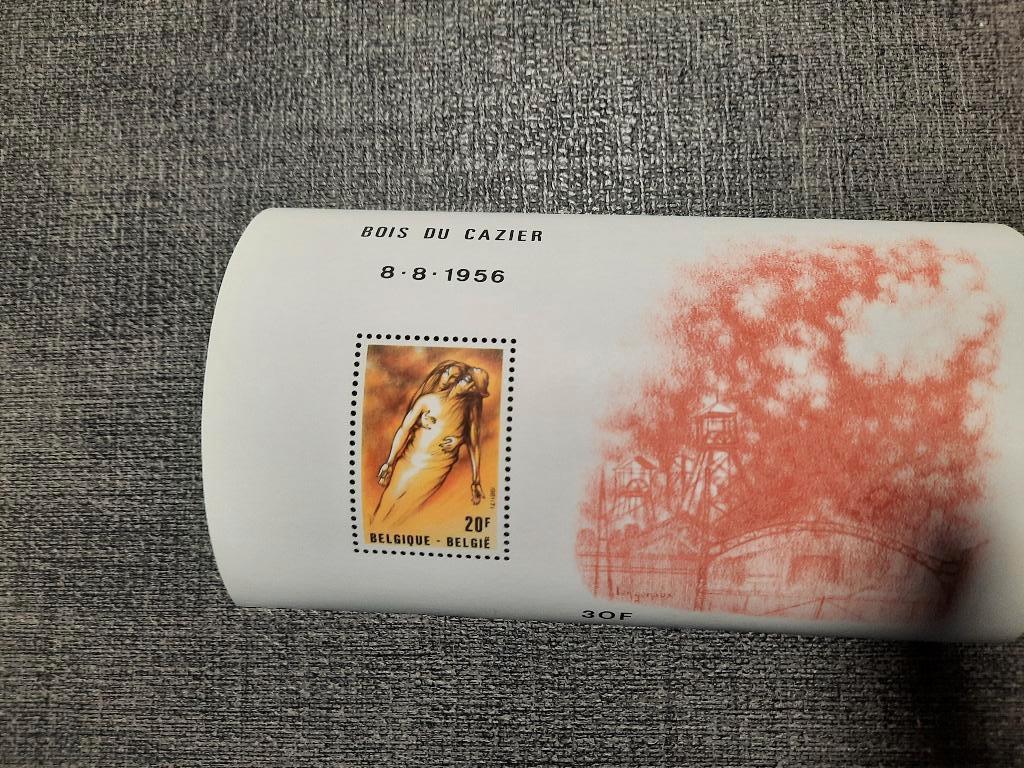 Bois du Cazier, Timbres & Monnaies, Non oblitéré, Sans enveloppe, Timbre-poste, Envoi
